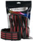Cablemod CM-PCAB-BKIT-NKCR-3PK-R Stromkabel, intern, Kohle/Rot