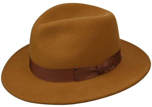 Bailey of Hollywood Curtis LiteFelt® Fedora - Satchel/L Satchel, Large
