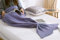 Naturer Meerjungfrau Flosse Decke Lila Erwachsene Gestrickte Nixeendstück Decke Wohnzimmer Quilt für alle Jahreszeiten, Warmer Schlafsack Decke