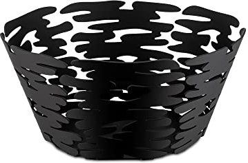Alessi Barket Rundkorb Ø 21 schwarz