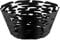 Alessi BM10/21 B Barket Round Basket Diameter 21 cm Black