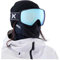 Anon M4S Cylindrical Schneebrille 2025 Black/perceive Variable Blue