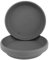 Home Garden Ornaments Plant Pot Saucers Strong Drip Tray Round Tray Plastic Trays Set of 5 (Grey, Diameter: 32cm)