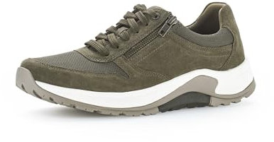 Pius Gabor Herren Sneaker Low,Halbschuhe,Wechselfußbett,zertifiziertes Leder,Laufschuhe,schnürschuhe,schnürer,Business,Tundra,44 EU / 9.5 UK