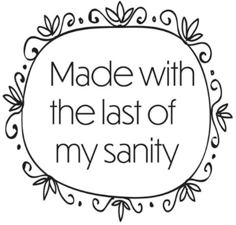 C&T Publishing Sassy Sayings Iron-on Labels for Quilts and More, White