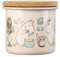 Moomin Enamel jar with Cork lid 1,3l Bon Appétit