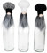 MamboCat Erkas - Set di 6 cappa decorativa con collo dritto, 1 l e tappo a vite, idea regalo per Natale, Babbo Natale & Co I gnomi, nani, bottiglia di Natale, copribottiglie, liquore, succo & Co