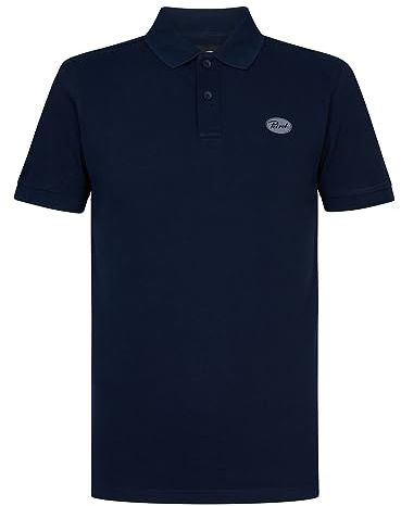 Petrol Industries - Klassisches Poloshirt Blau L