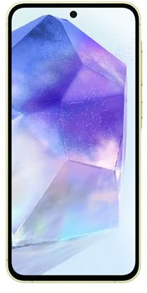 Samsung Galaxy A55 5G,Clear Cover inclusa, Smartphone Android 14, Display FHD+ Super AMOLED 6.6”, 8GB RAM e 256GB di memoria interna espandibile, Batteria 5.000 mAh, Awesome Lemon [Versione Italiana]