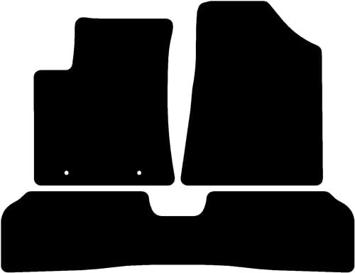 Kovvar Fußmatten passend für Hyundai Kona 2023-2025 Passend zur Ausführung: Elektro | Variante 1 | Qualität: Premium