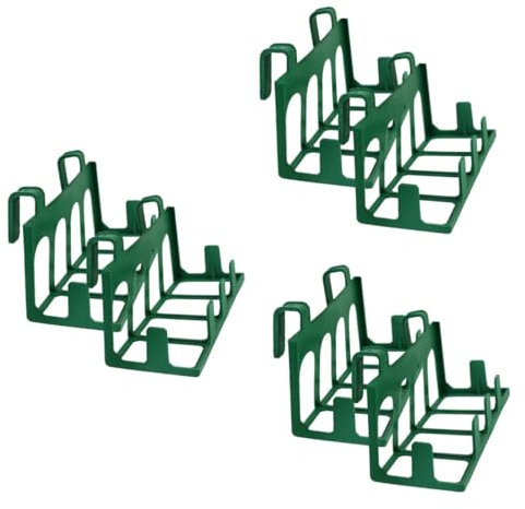 Kisangel 6 Pièces Podium Support De Fleur Support De Jardinière Mural Support D' De Fleur Conteneur Support De Fleur Support D'Arrangement Floral Base Suspendue Fleur Support De