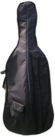 Dickly Borsa per il trasporto del violoncello Custodia morbida per violoncello Zaino imbottito portatile di grande capacità per violoncello impermeabile per
