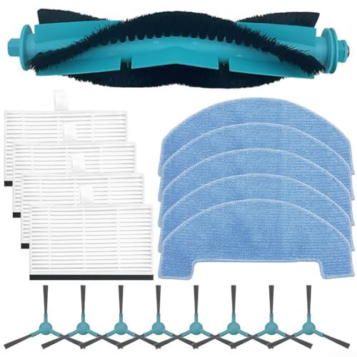 Pièces de rechange pour aspirateur robot Ultenic D10, brosse principale, brosse latérale, filtre, serpillère (B)