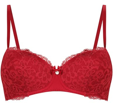 Hunkemöller Vorgeformter Bügel-BH Marine - Chili Pepper - 85D