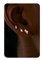 Goldene Ohrstecker mit flacher Rückseite für Damen – kleine hypoallergene Ohrstecker aus 925er Sterlingsilber mit 14 Karat vergoldeten kleinen Ohrsteckern mit Zirkonia für Helix-Piercing-Schmuck