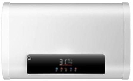 FLNOZAMZ Scaldabagno Elettrico di Piccolo stoccaggio, scaldabagno Elettrico a Risparmio energetico Domestico, Funzionamento con Telecomando, Riscaldamento istantaneo da 2000 W (B 50L)