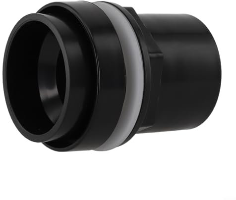 Raccord fileté en PVC pour aquarium et étang à poissons avec écrou (50 mm)
