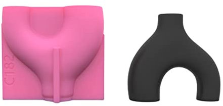 CVZJ Blumen-Silikonform, Stifthalter, Formen, Schmuck, Gießform, Werkzeug für Epoxidharz, Basteln, U-förmige Vase, Silikon