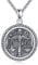 URONE Waage Kette 925 Sterling Silber Waage Anhänger und Kette Sternzeichen Halskette Schmuck Geburtstag Geschenke für Frauen Männer