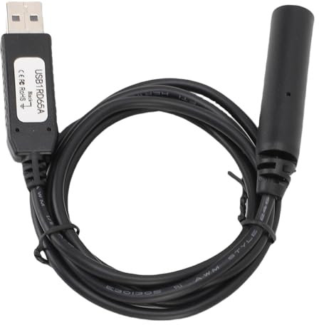 USB 6.5mm Audio Adapter, USB to 6.35mm Stereo Jack Adapter with 4.3ft Cable, USB to 6.35mm Female Headphone Aux Adapter Customizable for for Linux, for OS X