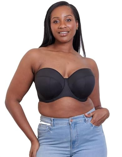 Flirtelle Celia Multiway Underwired Bra Womens Underwear Lingerie Black DD-K