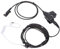 Wdbild Auriculares de micrófono de garganta para HYT PD600 PD602 PD602G auriculares adecuados para medio casco