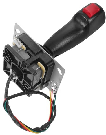 BUGUUYO Controlador de joystick de vuelo para PC - Palanca de vuelo vibratoria - Joystick arcade con microinterruptor - Controles de simulador de avión para juegos de PC y máquinas recreativas DIY