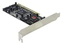 Delock PCI Karte 4 x intern SATA mit RAID 70154