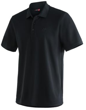 maier sports Men's Ulrich Polo Shirt | For hiking and leisure, Dryprotec technology for quick drying, breathable, perfect for summer