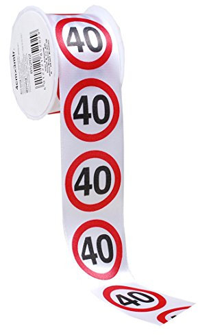 Udo Schmidt Satin-Geschenkband 40 Jahre