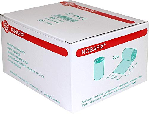 NOBAFIX Fixierbinden elast.8 cmx4 m 20 St
