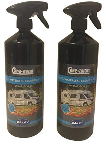 2 x 1 Ltr Motorhome Waterless Cleaner/Polish Spray - Endorsed by Bailey But Suitable for All Motorhomes