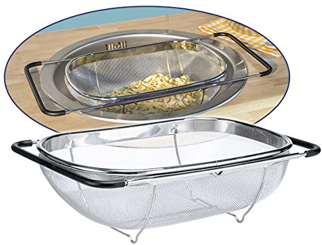 Haushalt International Abtropfsieb- Ausziehbar