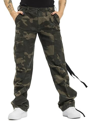 Brandit Women M65 Pants, color: darkcamo, size: 28