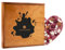 CHOCOLISSIMO - Liebes Geschenk aus Schokolade - Schoko Herz mit Zutaten, aus Ruby Schokolade, in Holzbox - Jahrestag, Geburtstag, Geschenke für Frauen, Muttertag, Frauentag, Ostern, Valentinstag