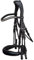 Schockemohle Venice Double Bridle Black/Patent/Silver VB (Cob)