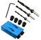 Yontree 14pcs Kit de perforación Angular para Madera, Perforación de Orificio Oblicuo de Ángulo de 15°, 6/8 /10mm Localizador De Carpintería