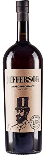 LIQUORE JEFFERSON AMARO IMPORTANTE MAGNUM 30° - Liquore amaro di erbe - 3 bottiglie 1,5 L