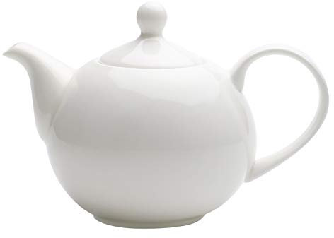 QWEASDF Bouilloire à thé Blanc Maison en Porcelaine café Pot en céramique Théière Grande Taille Froide Bouilloire Anglais Vaisselle Après-midi Thé Rouge Teapot Fleur Teapot Couvercle Exquis élégant