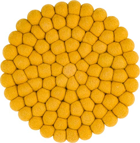 myfelt Klara Filzkugel Topfuntersetzer rund, Ø 20 cm