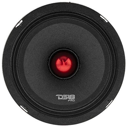 1 MIDRANGE compatibile con DS18 PRO-X5.4BM altoparlante da 13 cm 130 mm 5,25 di diametro 150 watt rms e 300 watt max impedenza 4 ohm sensibilità di 93 db + sticker omaggio, 1 pezzo