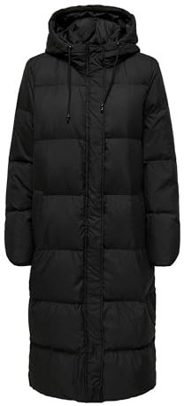 ONLY Onlalice Down Coat OTW Doudoune, Noir, S Femme