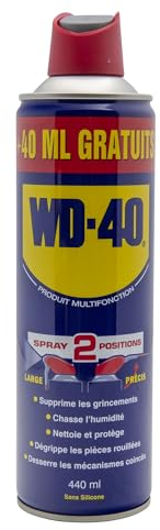 WD-40 Bombe dégrippant Double Spray wd40 400ml