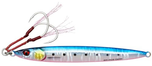 Savage Gear 3D Slim Jig Minnow Fast Sinking 40g bis 100g Speed-Jig Pilker Speed-Pilker Sardinenprofil-Köder