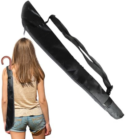 Jomewory Waterproof Umbrella Bag | Multifunctional Travel Umbrella Bag with Protective Zipper and Shoulder Strap