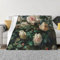 Überwurfdecke mit Rosenmuster, weiche, warme Fleecedecke, leichte, gemütliche Couchdecke für Bett, Couch, Stuhl, Wohnzimmer, alle Jahreszeiten, 101,6 x 76,2 cm