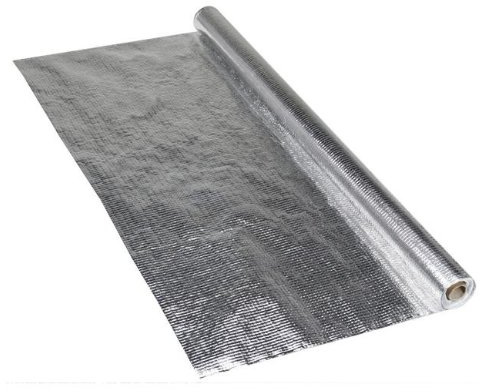 2x doitBau dejett ALU Dampfsperrbahn 1,5m x 50m Profi PE Aluminium Dampfsperrfolie, Glasfaserverstärkt, reißfest, wärmeisolierend