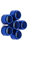 per Suzuki Burgman 125 400 650 250 Burgman 125 400 650 250 Moto di Alluminio di CNC Pinza Freno A Vite Copertura Decorativa Moto Accessori (Color : Blau)