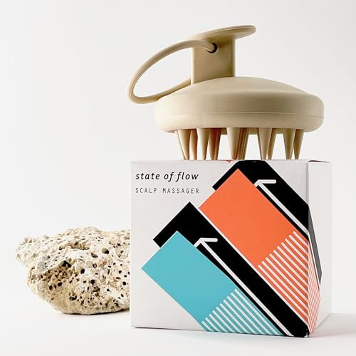 Silicone Scalp Massager Shampoo Brush, Scalp Brush for Hair Growth, Scalp Scrubber for Dandruff Removal, Silicone Hair Scalp Massager, Wet and Dry Use.