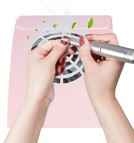 Staubsammler für Nägel | Elektrisches Maniküre-Werkzeug für Wohnzimmer und Haus, Staubabsaugmaschine mit Ventilator – für Mama, , Tochter, Freundin